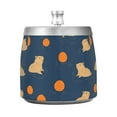 thumbnail image 7 of Yayeee Ashtray with Lid for Cigarette Smokeless Stainless Steel Home Ash Holder, Blue Capybaras, 7 of 7