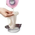thumbnail image 1 of Organic Cotton Muslin Bags for Nut Milk, Cheese, Cold Brew & More - Reusable Strainers, Unbleached, 2 Small Bags, 1 of 4