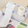 thumbnail image 6 of HONGLIN 1 Sticky Full Adhesive Notes Roll Tape with Pull Out Dispenser Boxes, 150 Sheets Sticky Notes, Self-Stick Memo Pads Sticker Label for Noting Writing, 6 of 9