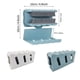 thumbnail image 5 of Naiovety Colector de pelo de ducha, tapón de colador de silicona desmontable, colector de baño, accesorios de drenaje reutilizables lavables Juegos de accesorios de baño Blanco Naiovety HA069045-01, 5 of 6