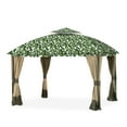 thumbnail image 1 of Garden Winds Replacement Canopy Top Cover for the South Hampton Gazebo -Standard 350 - Palm, 1 of 8