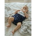 thumbnail image 5 of BemeyourBBs Newborn Baby Boy Girl Summer Clothes Firefighter Police Outfit Bubble Romper Overalls Loose Fit Firefighting Embroidered Sleeveless Infant Jumpsuit Bodysuit Playsuit, 5 of 9