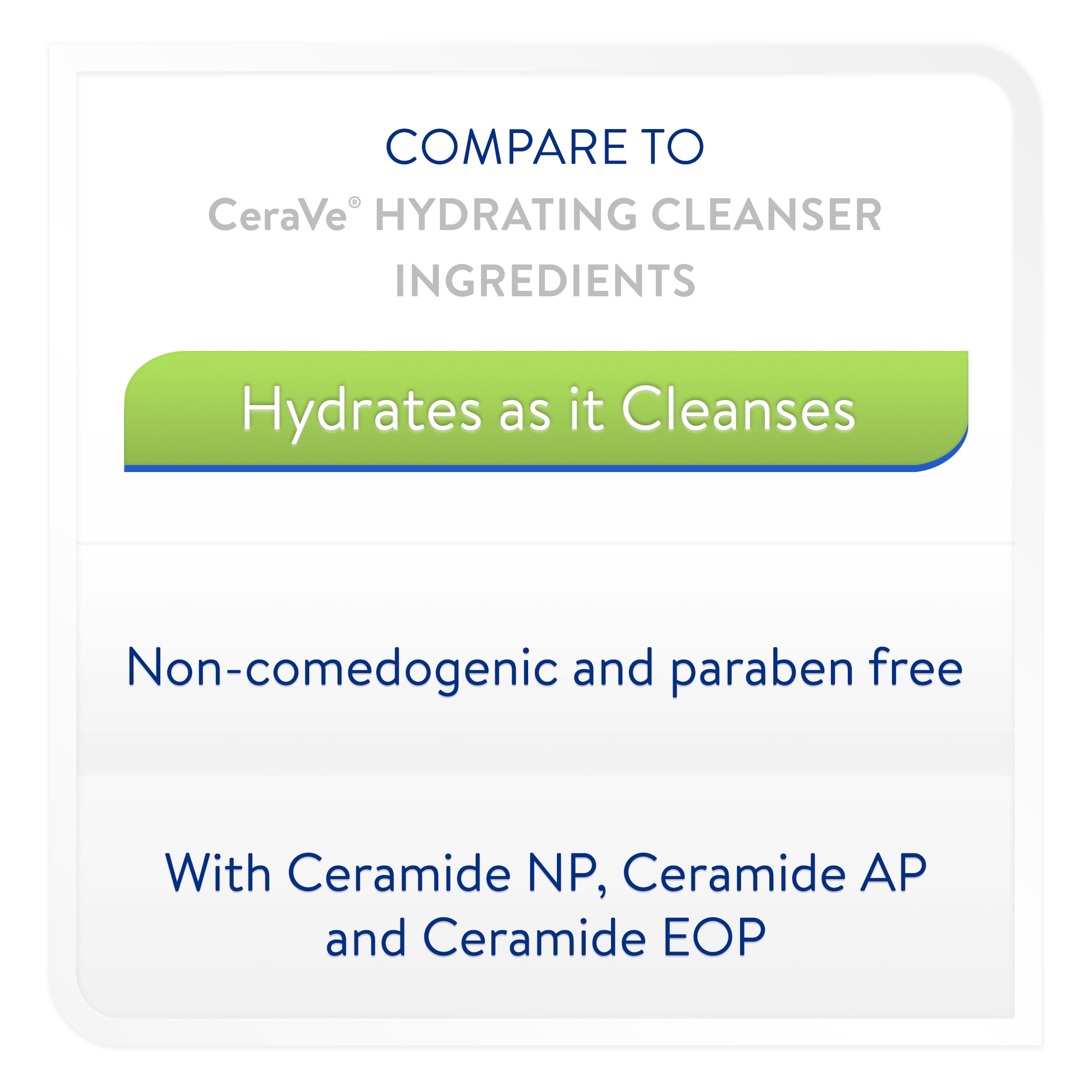 Equate Beauty Hydrating Cleanser, 12 Fl oz