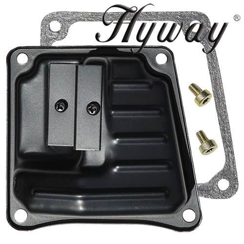 Non-Genuine Dual Port Muffler Front Cover for Stihl 044 046 MS440 MS460 Replaces 1128-140-0801