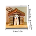 Calendar Dog Time Piece Calendar 2025 Tear Away Calendar Panoramic Hand
