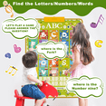 thumbnail image 6 of Gkcity Electronic Interactive Alphabet Wall Chart, ABC, Numbers Talking Learning Poster with Music, 1 Pack, 6 of 10