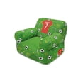 thumbnail image 3 of Puff Coprire Sillon Infantil 3 a 10 Años Futbol Mundial Verde para niño, 3 of 7