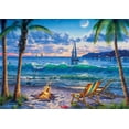 thumbnail image 4 of Buffalo Games - Darrell Bush - Coastal Twilight - 300 Piece Jigsaw Puzzle, 4 of 5