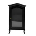 thumbnail image 5 of OUNONA Black Miniature Wooden Cabinet Doll House Furniture for Decor 1:12 Scale Wood Material, 5 of 8
