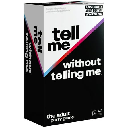 Tell Me Without Telling Me, Party Card Game, for Adults Ages 18 and up