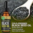 thumbnail image 5 of Black Seed Oil - Cold Pressed, 100% Black Cumin Seed Oil, Liquid Pure Black Seed Oil, 120ml - Shenxin, 5 of 5