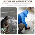 thumbnail image 3 of Serrated Ice Fishing Spoon,Metal Ice Scoop, Fishing Skimmer Scoop, Ice Fishing Filter Spoon,Fish Landing Spoon Ice Scoop, 3 of 5