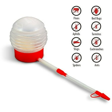 Bed Bug Killer, Pesticide Diatomaceous Earth Powder Duster with Extension Nozzle, Fast Insect and Ant Killer, Pest