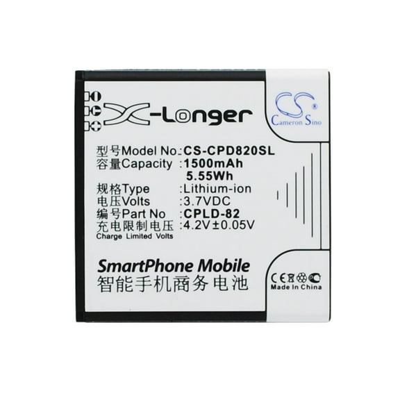 1500mAh CPLD-82 Battery for Coolpad 8026
