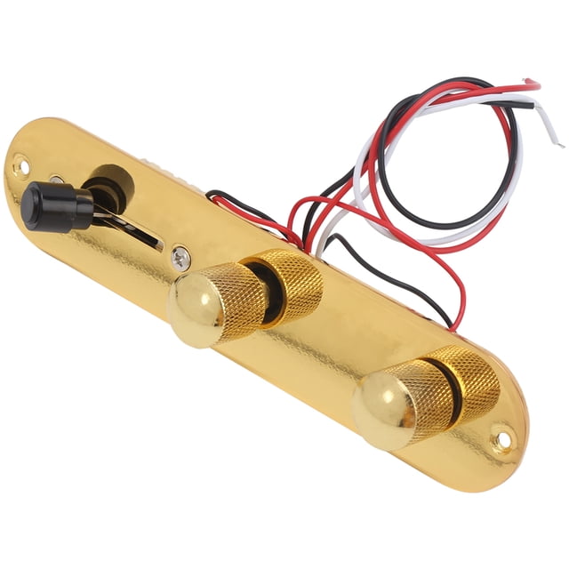 Plaque de Contrôle de Guitare, Conception Professionnelle Protection contre la Rouille Matériel Métallique de Haute Qualité Guitare Précâblé Circuit Imprimé pour TL Guitare Électrique