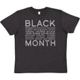 thumbnail image 3 of Inktastic Black History Month- Occupations and Identities Youth T-Shirt, 3 of 5