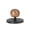 Black, variant on Coffee Powder Tamper Wood and Stainlessly Steel High Strength Great for Professional Baristas