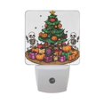 thumbnail image 6 of Yayeee LED Plug in Night Light for The Home with Auto Dusk to Dawn Light Sensors, 2 Pack, Green Halloween Christmas Trees, 6 of 6