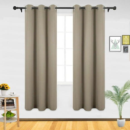 Livingbasics Blackout Curtains 1 Panel 52x95 Inch Walmart Canada
