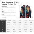 thumbnail image 5 of Lsque Colorful Flower Goat UPF 50+ Lightweight Sun Protection Men's Women's Long Sleeve Shirt, Hoodie Performance -3X-Large, 5 of 9