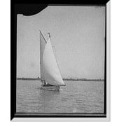 Historic Framed Print, Yacht Vesta - 2, 17-7/8" x 21-7/8"