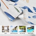 thumbnail image 3 of Kid Hooded Beach Towel Bath Poncho Towels Soft Absorbent Quick Dry for Boy Girl Watercolor Dragonflies S, 3 of 7