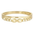 thumbnail image 1 of Anillo De Infinito De Oro De 14k Para Mujer Con Diamantes, 1 of 4