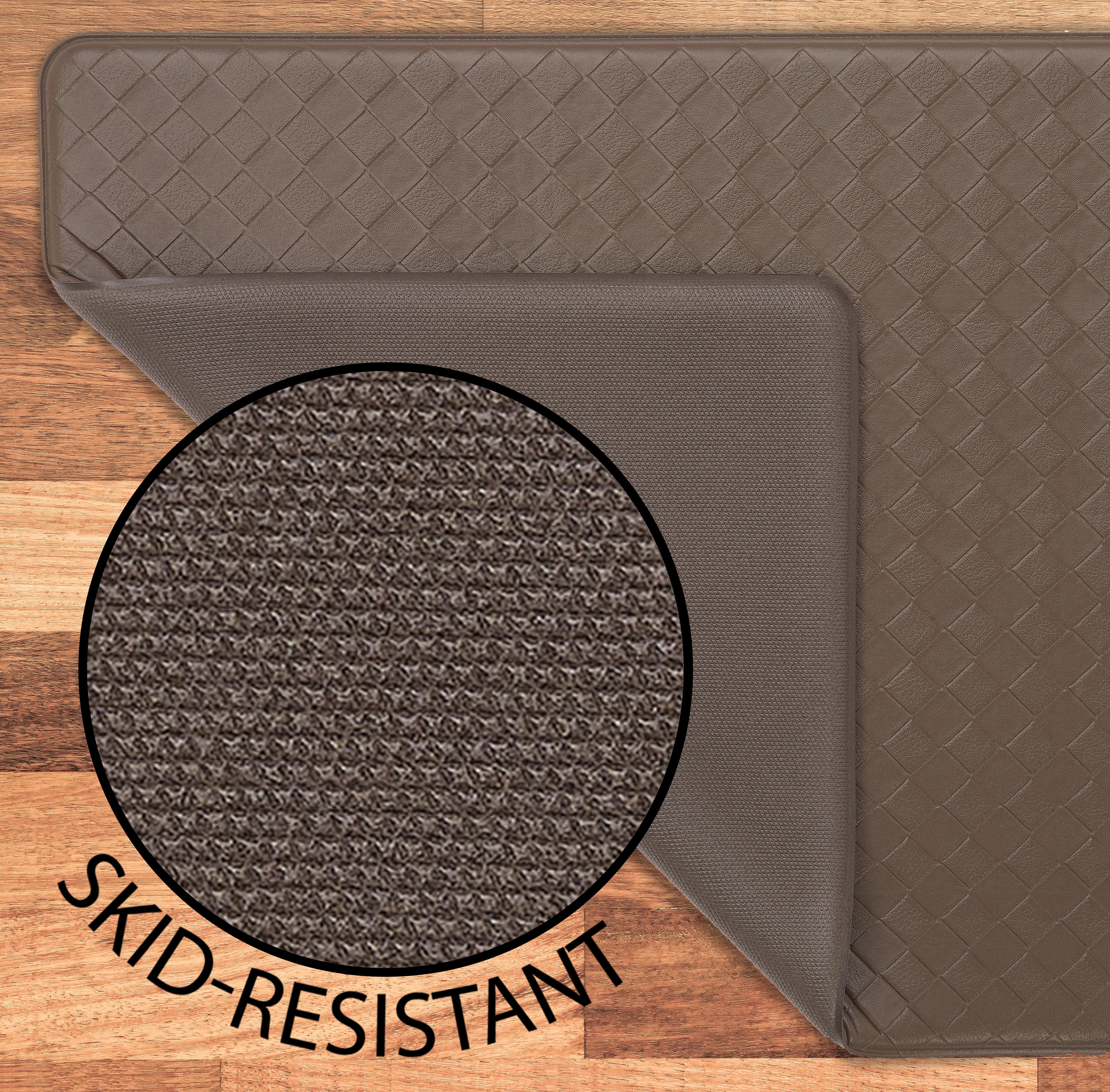 Guidinha Anti-Fatigue Mat Red Barrel Studio Color: Gray, Mat Size: 17 W x 29 L