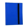 thumbnail image 4 of Trading card binder, card storage organizer, clear page protector, baseball card Blue, 4 of 9
