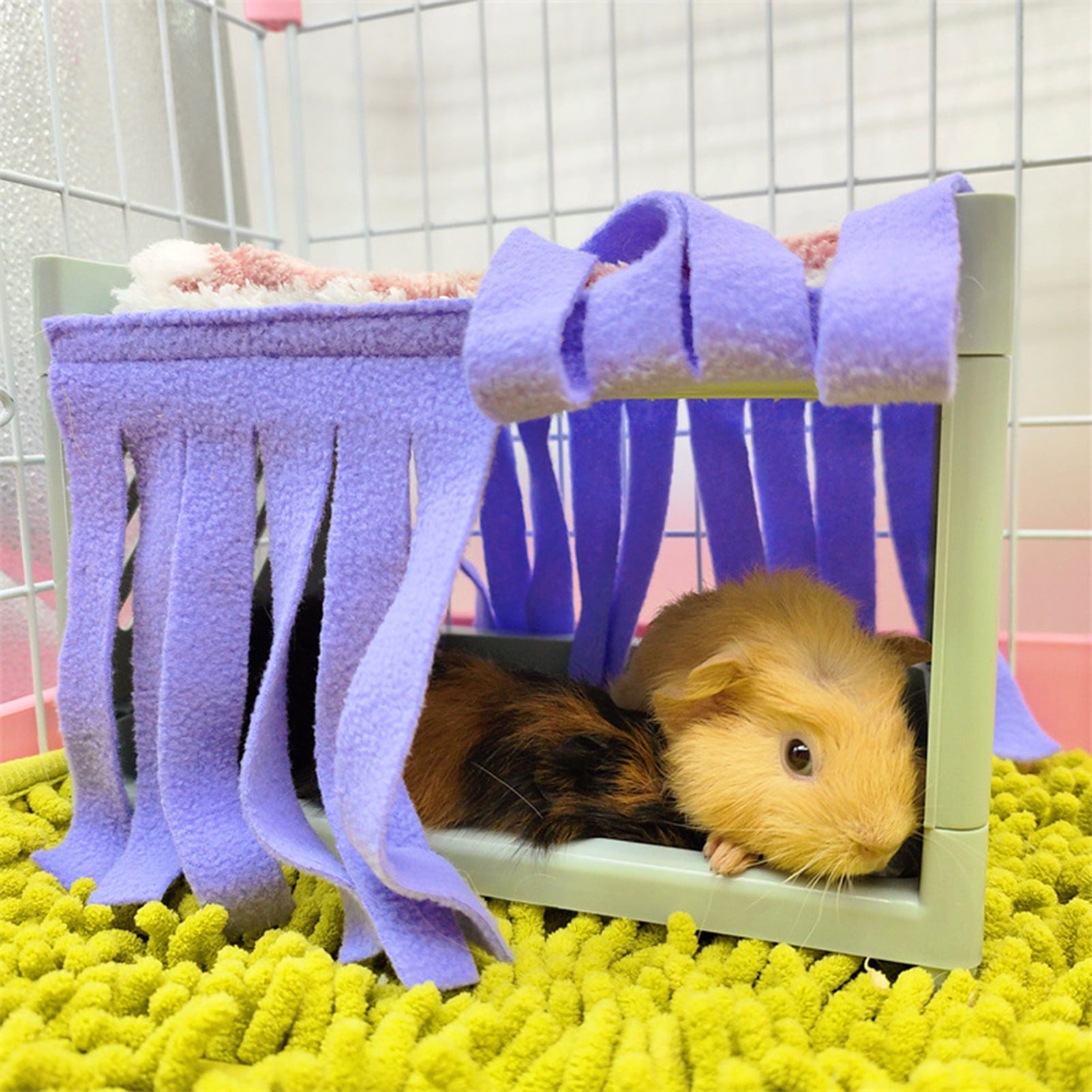 CHBORLESS Guinea Pig Bunk Bed Hamster Hideout Detachable Small Animal