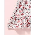 thumbnail image 6 of 6Y Little Girls Dress 7 Years Little Girls Sleeveless Dress Little Girl Suspender Summer Floral Dress, 6 of 6