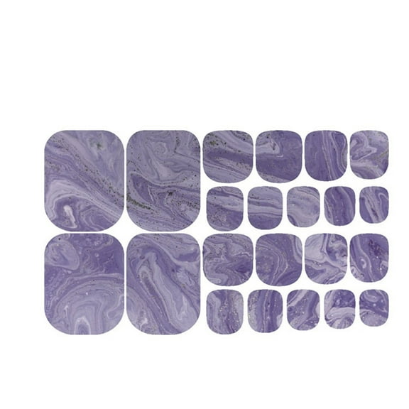 Fridja Waterproof Cute Toe Nail Stickers Summer Fashion Manicure Foot Stickers