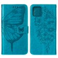 thumbnail image 6 of Dteck Google Pixel 6 Case, Wallet Case, Magnetic Closure Flip PU Leather Wrist Strap Credit Card Holder Slots With Kickstand Butterfly Patterned Shockproof Cover For Google Pixel 6, Blue, 6 of 10