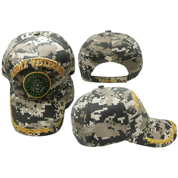 Retired Military Embroidered Adjustable Cap Hat Licensed