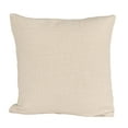 thumbnail image 3 of Creative Co-Op Square Cotton and Jute Pillow with Embroidered "All You Need …" Text, White, 3 of 4