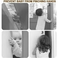 thumbnail image 4 of Door Hinge Cover - Door Pinch Guard,Hanging Silicone Pinch Guard and Anti Slam Stopper,Baby Proofing to Keep Open Stop from Slamming 3pcs, 4 of 7