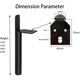 thumbnail image 3 of 4 Metal Table Legs Furniture Furniture Legs For Wardrobe, Cabinet, Tv Cabinets, Bedside, 3 of 5