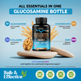 thumbnail image 4 of Glucosamine , Chondroitin , MSM , Collagen - 2800 mg Joint Support Supplement - Made in USA - FSA HSA Eligible - Cartilage Health, Mobility & Strength - Flexibility Nutritional Vitamins, 120 Capsules, 4 of 10