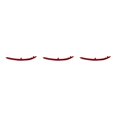 thumbnail image 1 of Maoww Replacement for Skoda for Octavia 2010-2014 Left Side Rear Bumper Reflector ABS Red Reflective Stickers 1Z0945105A Type1 NO1, 1 of 6