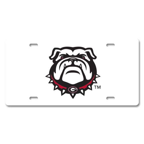 NCAA Bulldogs License Plate New Design