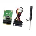 thumbnail image 4 of Adaptador de Conversión de Adaptadora -E 1X Altura Media / Completa Macarena Tarjeta adaptadora Mini PCIe a PCIe, 4 of 8