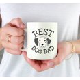 thumbnail image 3 of Koyal Wholesale Best Dog Dad Ceramic Coffee Mug, Dalmatian, 3 of 5