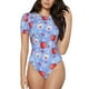 thumbnail image 1 of Balery coffee love cup winter Body de cuello redondo de manga corta para mujer Tops de manga corta Tops básicos-X-Large, 1 of 7