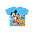 thumbnail image 2 of Disney Mickey Mouse and Friends Short Sleeve T-Shirt and Shorts Set (Boys), 2 Piece Set, Sizes 2T-7, 2 of 5