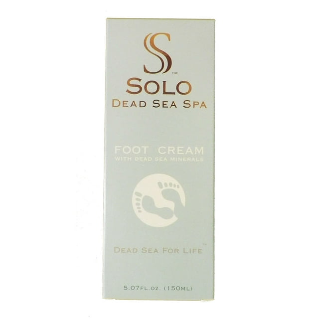 Crema para pies tuunio Solo Dead Sea Spa 150 ml
