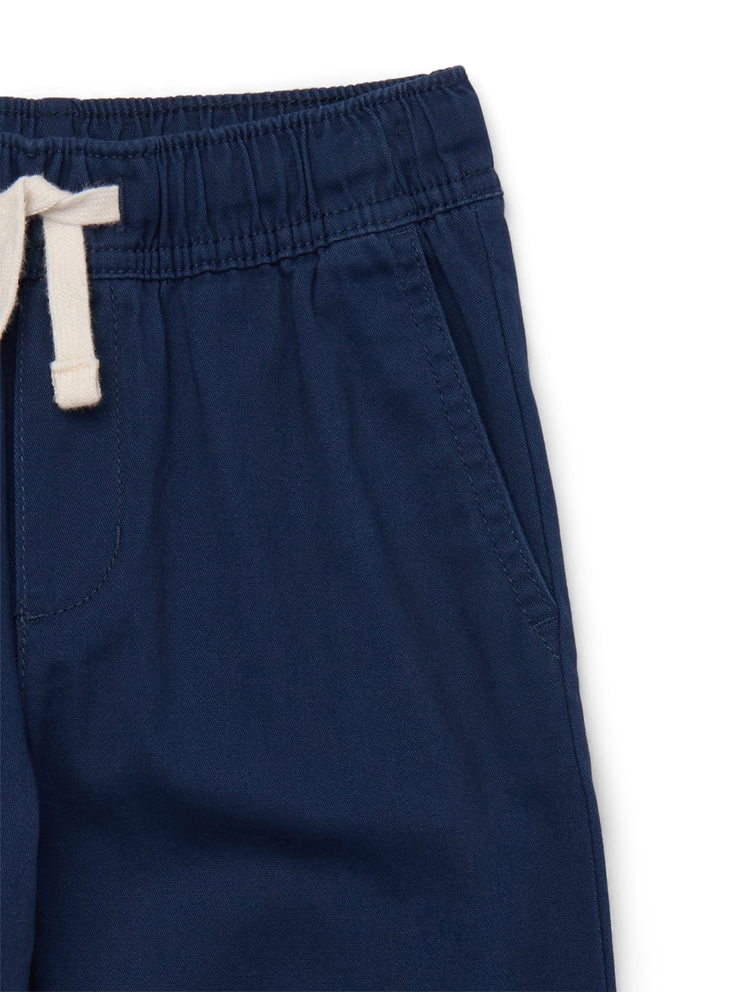 Wonder Nation Boys Stretch Twill Pull On Pants, Sizes XS-XXL & Husky