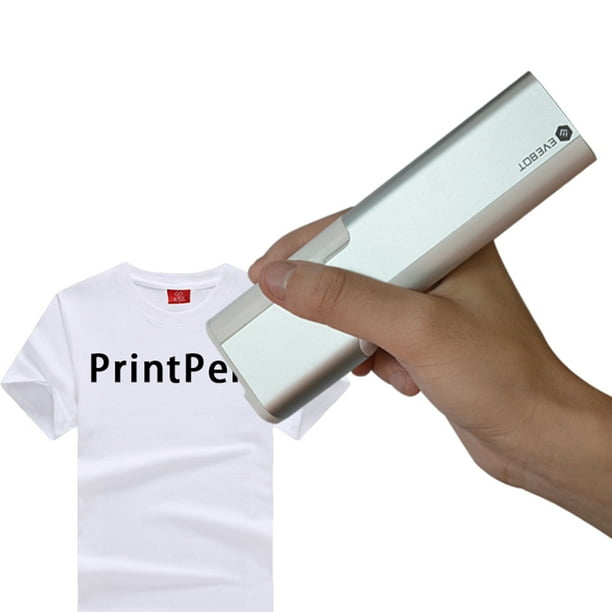 Imprimante portable PrintPen Imprimante portable Stylo à jet d'encre  Machine d'impression de tatouage Compatible avec smartphone Android/iOS  pour toutes les surfaces Impression de code de tatouage de motif de  bricolage 
