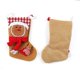 thumbnail image 4 of 2PCS Christmas Stockings Christmas Hanging Stockings Xmas Sock Fireplace Christmas Tree Family New Year Home Decor, 4 of 5