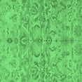 thumbnail image 1 of Ahgly Company Indoor Square Abstract Emerald Green Modern Area Rugs, 8' Square, 1 of 4