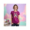 thumbnail image 1 of Playera de Mujer con Conejita Chic – Estampado Divertido y Colorido Color Rosa Dorado Talla Mediana Marca Emil SaEs, 1 of 4